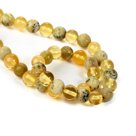 Бусы &quot;Шар&quot; из Янтаря купить