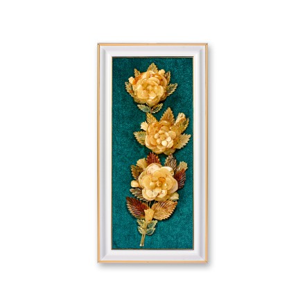 Картина роза Янтарь купить