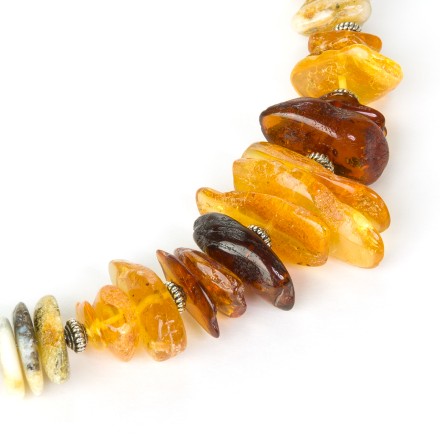 Колье на струне &quot;Алтай&quot; из Янтаря (ассорт.) купить