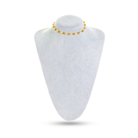 Бусы детские &quot;Мятый шар&quot; из Янтаря купить