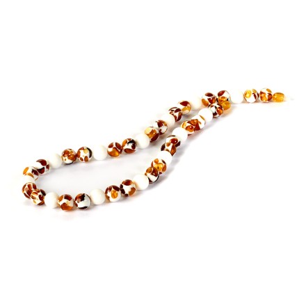 Бусы &quot;Шар&quot; из Янтаря и юв. смолы купить