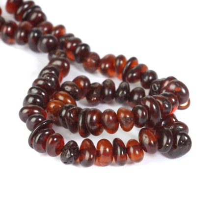 Бусы &quot;Галька&quot; из Янтаря купить