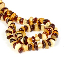 Бусы &quot;Галька&quot; из Янтаря