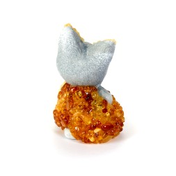 Кошка с бантиком, Янтарь