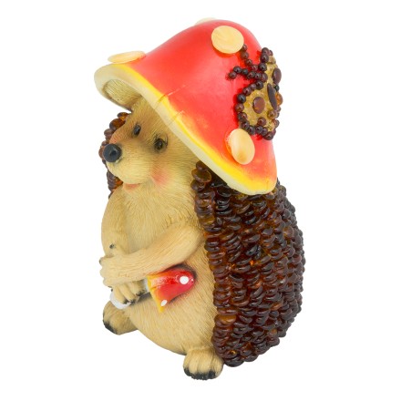 &quot;Ежик в шляпе&quot; из Янтаря и полистоуна купить