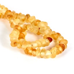 Бусы &quot;Галька&quot; из Янтаря