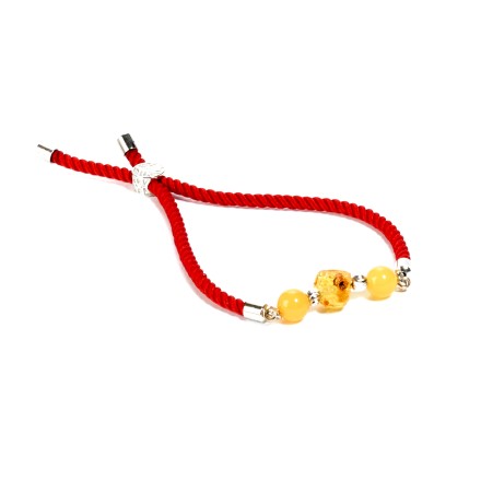 Браслет-оберег &quot;Рэд&quot; из Янтаря на шнурке купить